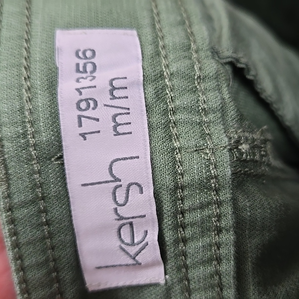 Kersh Size M Green Utility Skirt With Belt - Picture 5 of 9